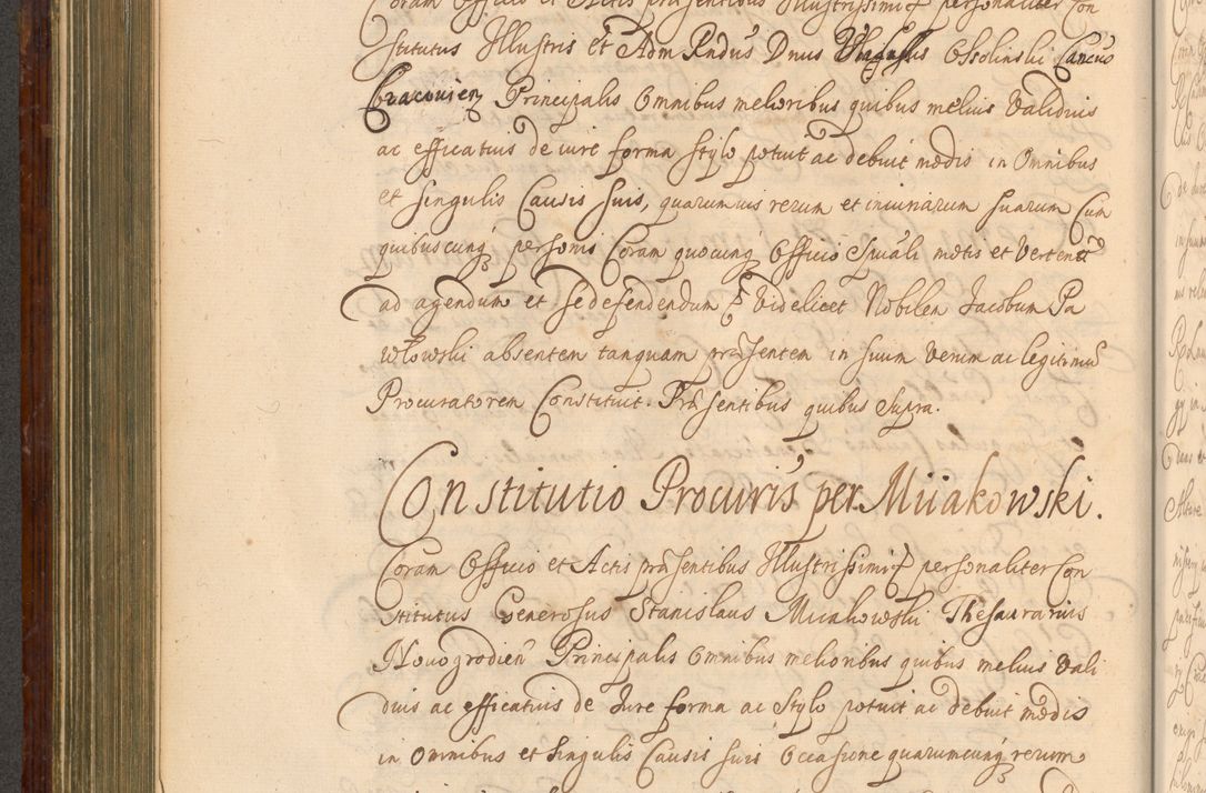 Zdjęcie nr 455 dla obiektu archiwalnego: Acta actorum episcopalium R. D. Andreae Trzebicki, episcopi Cracoviensis et ducis Severiae a die 26 Augusti anni 1661 ad annum 1666 inclusive. Volumen III.