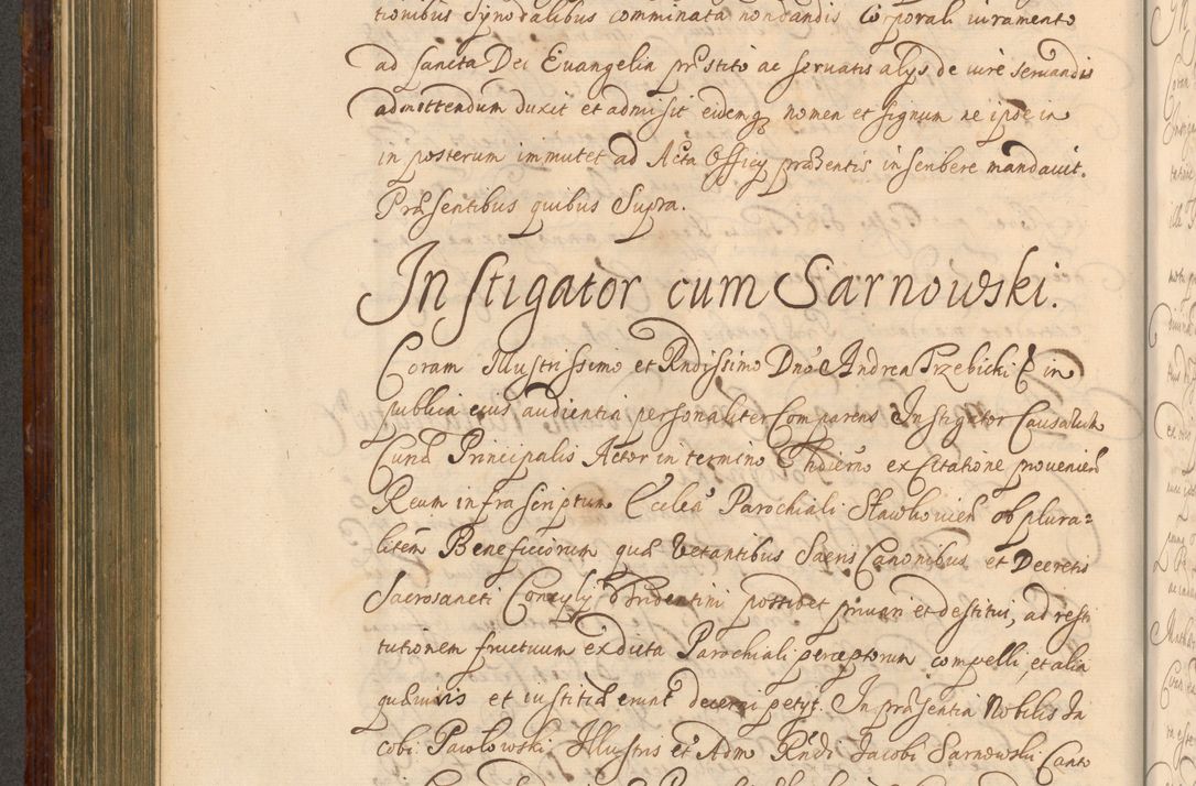 Zdjęcie nr 451 dla obiektu archiwalnego: Acta actorum episcopalium R. D. Andreae Trzebicki, episcopi Cracoviensis et ducis Severiae a die 26 Augusti anni 1661 ad annum 1666 inclusive. Volumen III.