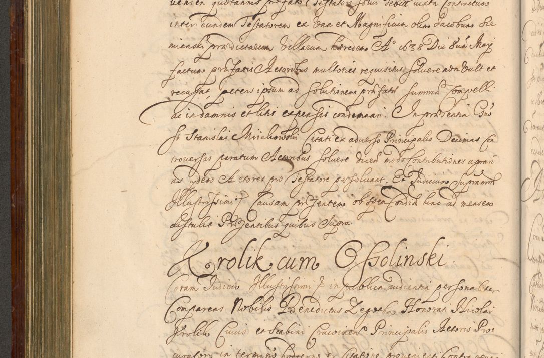 Zdjęcie nr 449 dla obiektu archiwalnego: Acta actorum episcopalium R. D. Andreae Trzebicki, episcopi Cracoviensis et ducis Severiae a die 26 Augusti anni 1661 ad annum 1666 inclusive. Volumen III.
