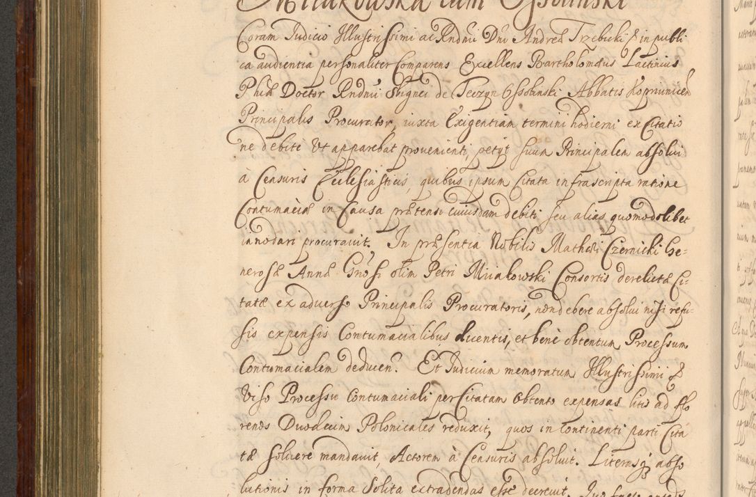 Zdjęcie nr 443 dla obiektu archiwalnego: Acta actorum episcopalium R. D. Andreae Trzebicki, episcopi Cracoviensis et ducis Severiae a die 26 Augusti anni 1661 ad annum 1666 inclusive. Volumen III.