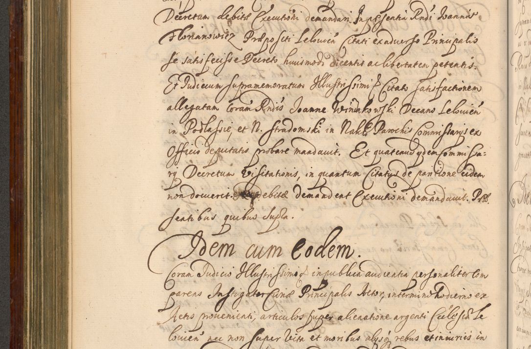 Zdjęcie nr 425 dla obiektu archiwalnego: Acta actorum episcopalium R. D. Andreae Trzebicki, episcopi Cracoviensis et ducis Severiae a die 26 Augusti anni 1661 ad annum 1666 inclusive. Volumen III.