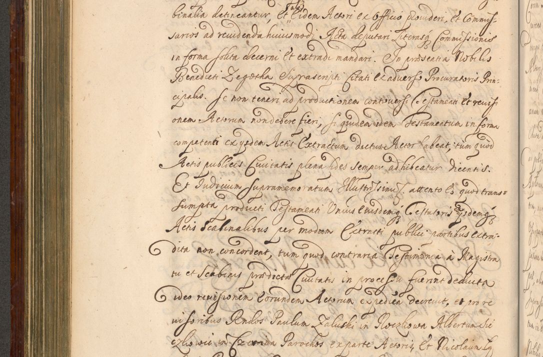 Zdjęcie nr 421 dla obiektu archiwalnego: Acta actorum episcopalium R. D. Andreae Trzebicki, episcopi Cracoviensis et ducis Severiae a die 26 Augusti anni 1661 ad annum 1666 inclusive. Volumen III.