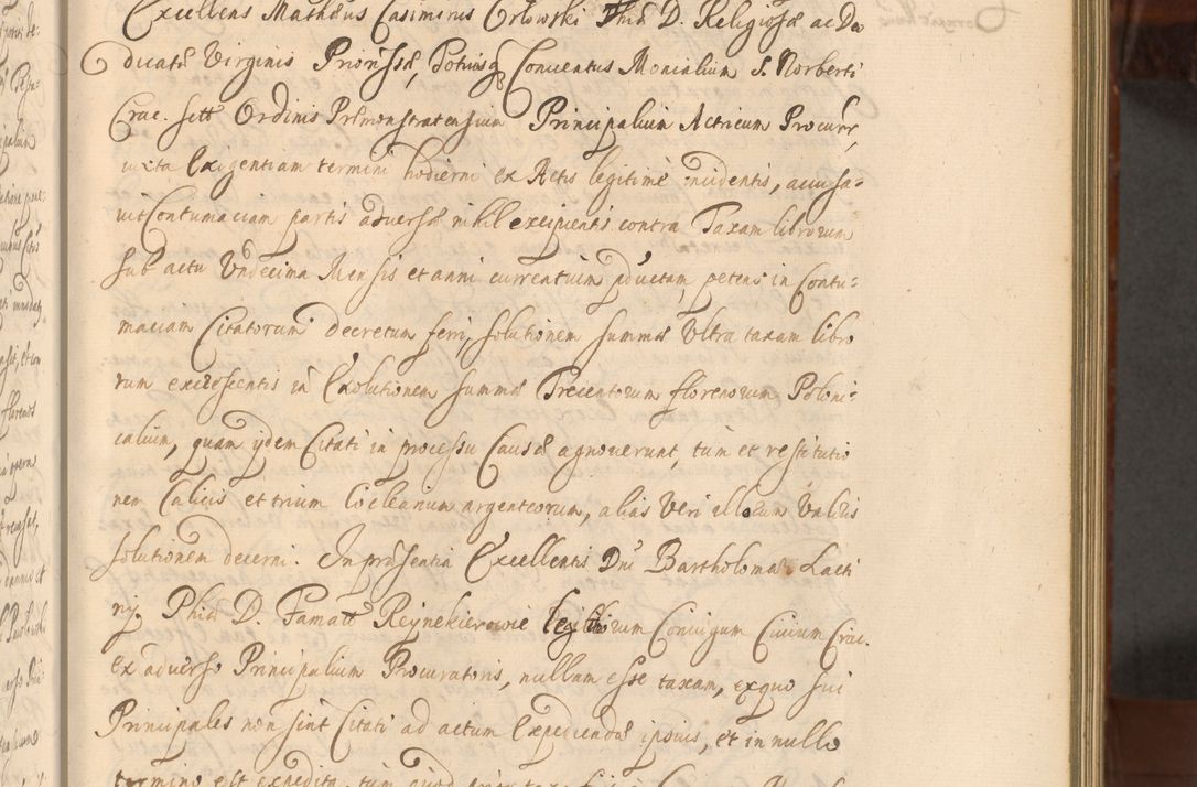 Zdjęcie nr 416 dla obiektu archiwalnego: Acta actorum episcopalium R. D. Andreae Trzebicki, episcopi Cracoviensis et ducis Severiae a die 26 Augusti anni 1661 ad annum 1666 inclusive. Volumen III.