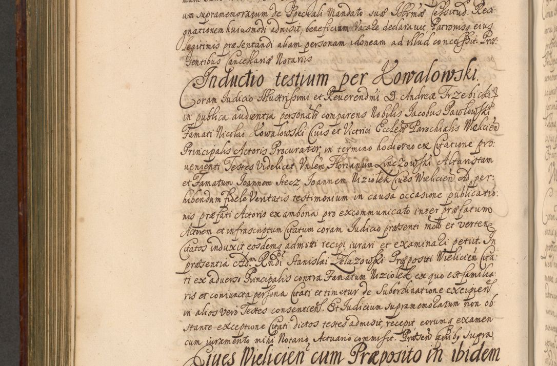 Zdjęcie nr 805 dla obiektu archiwalnego: Acta actorum episcopalium R. D. Andreae Trzebicki, episcopi Cracoviensis et ducis Severiae a die 26 Augusti anni 1661 ad annum 1666 inclusive. Volumen III.
