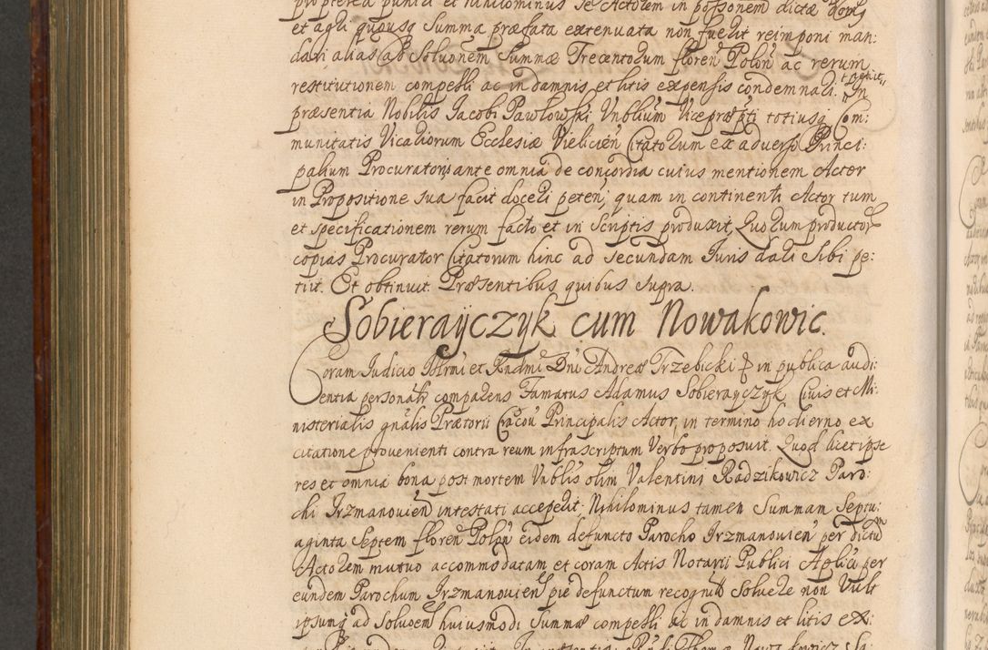 Zdjęcie nr 797 dla obiektu archiwalnego: Acta actorum episcopalium R. D. Andreae Trzebicki, episcopi Cracoviensis et ducis Severiae a die 26 Augusti anni 1661 ad annum 1666 inclusive. Volumen III.