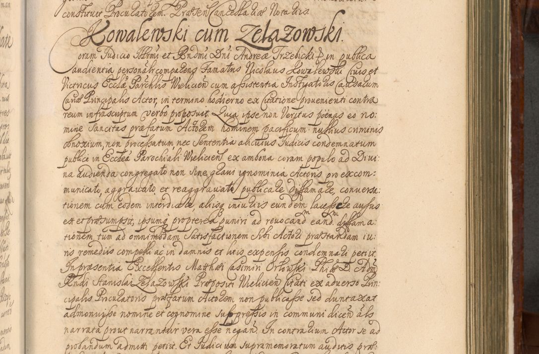 Zdjęcie nr 796 dla obiektu archiwalnego: Acta actorum episcopalium R. D. Andreae Trzebicki, episcopi Cracoviensis et ducis Severiae a die 26 Augusti anni 1661 ad annum 1666 inclusive. Volumen III.