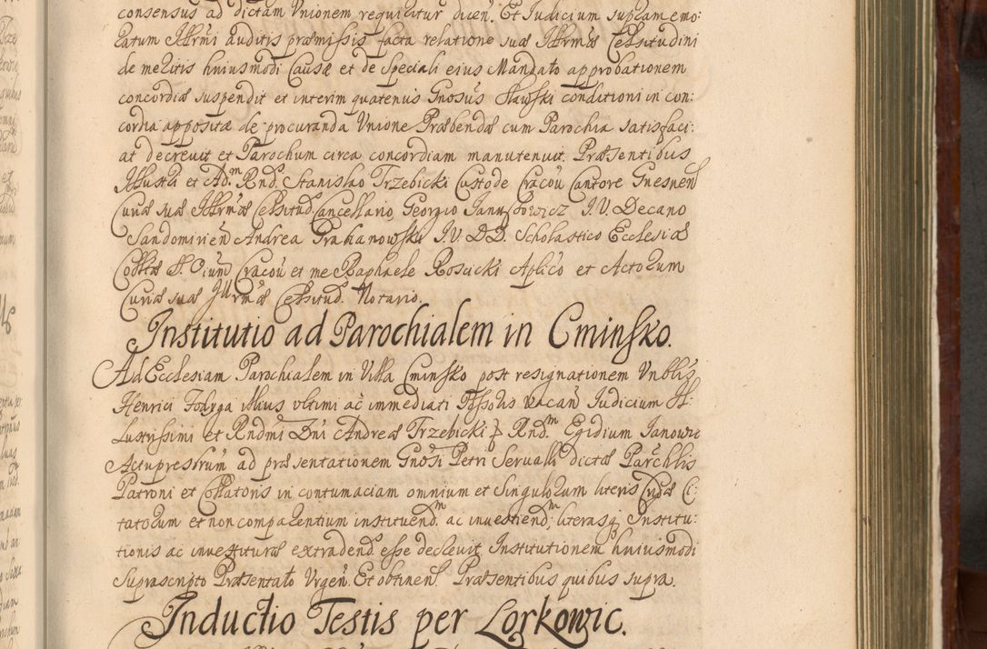 Zdjęcie nr 786 dla obiektu archiwalnego: Acta actorum episcopalium R. D. Andreae Trzebicki, episcopi Cracoviensis et ducis Severiae a die 26 Augusti anni 1661 ad annum 1666 inclusive. Volumen III.