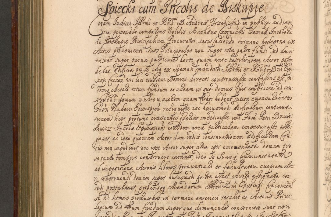 Zdjęcie nr 781 dla obiektu archiwalnego: Acta actorum episcopalium R. D. Andreae Trzebicki, episcopi Cracoviensis et ducis Severiae a die 26 Augusti anni 1661 ad annum 1666 inclusive. Volumen III.