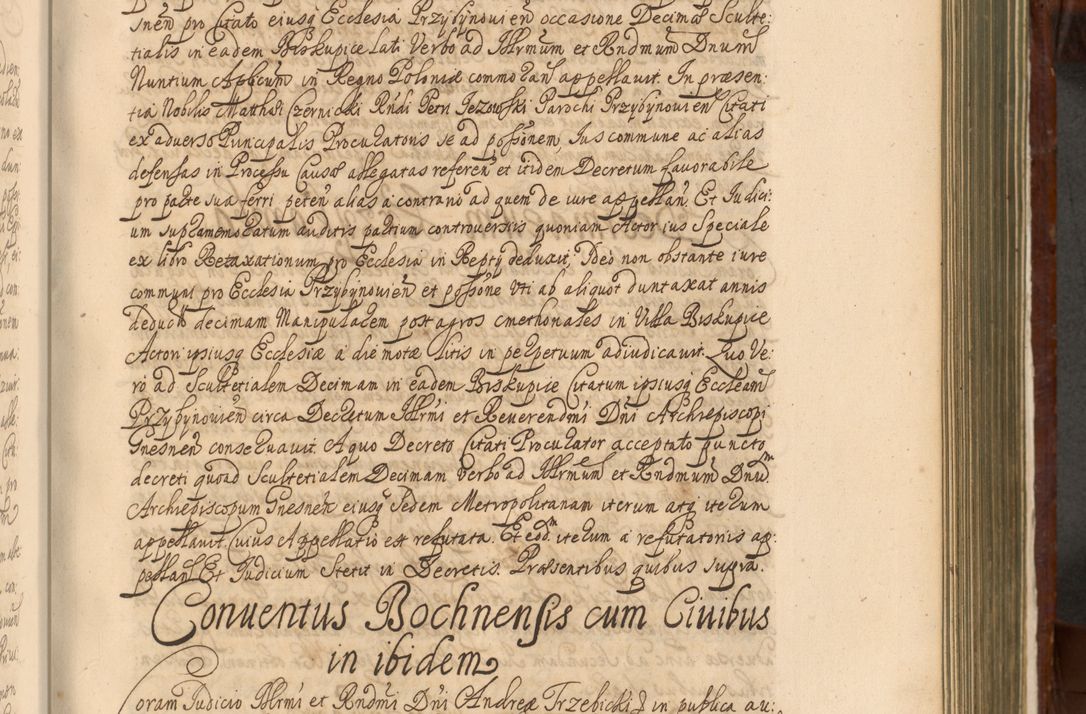 Zdjęcie nr 782 dla obiektu archiwalnego: Acta actorum episcopalium R. D. Andreae Trzebicki, episcopi Cracoviensis et ducis Severiae a die 26 Augusti anni 1661 ad annum 1666 inclusive. Volumen III.