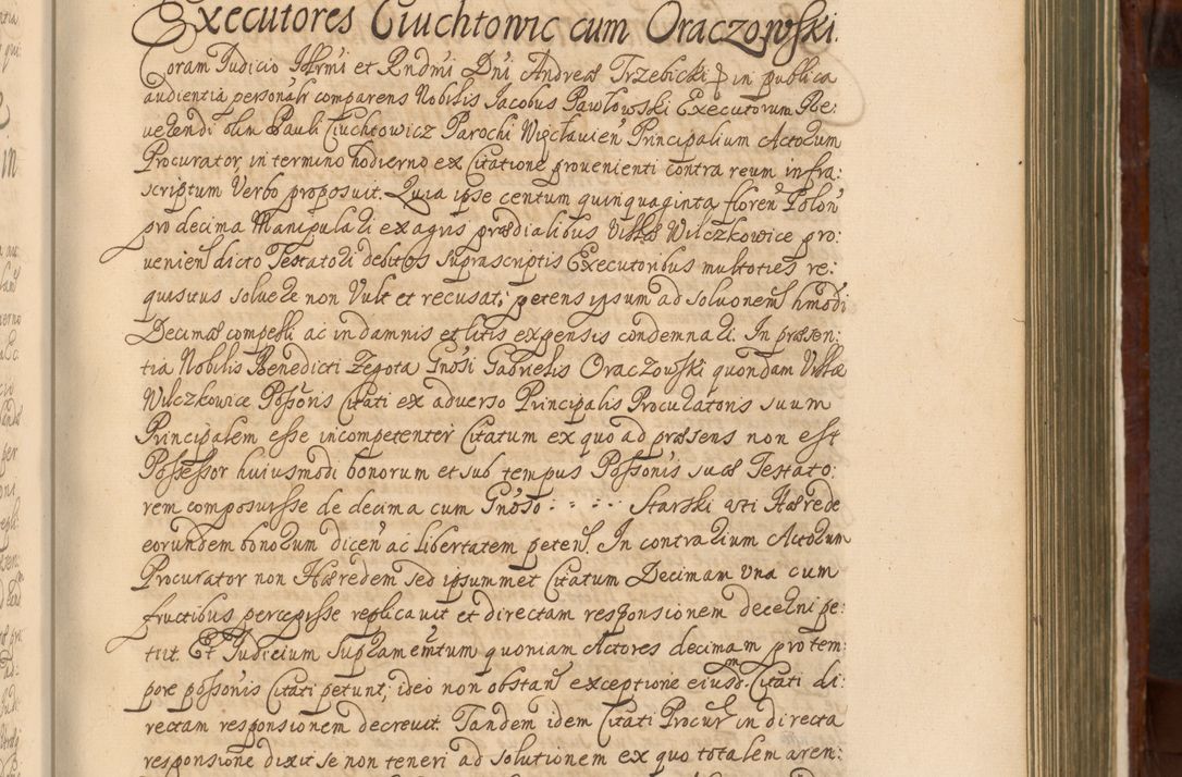 Zdjęcie nr 780 dla obiektu archiwalnego: Acta actorum episcopalium R. D. Andreae Trzebicki, episcopi Cracoviensis et ducis Severiae a die 26 Augusti anni 1661 ad annum 1666 inclusive. Volumen III.