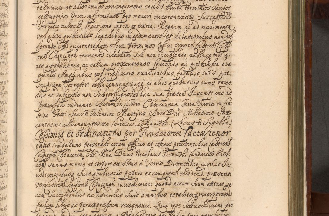 Zdjęcie nr 774 dla obiektu archiwalnego: Acta actorum episcopalium R. D. Andreae Trzebicki, episcopi Cracoviensis et ducis Severiae a die 26 Augusti anni 1661 ad annum 1666 inclusive. Volumen III.
