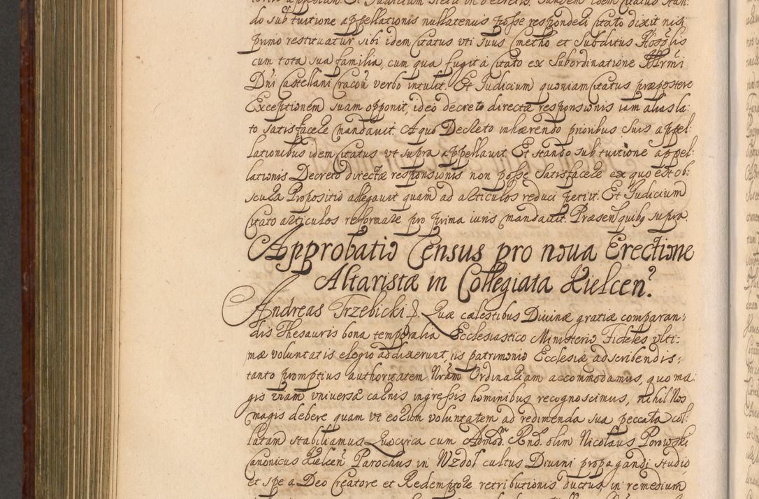 Zdjęcie nr 769 dla obiektu archiwalnego: Acta actorum episcopalium R. D. Andreae Trzebicki, episcopi Cracoviensis et ducis Severiae a die 26 Augusti anni 1661 ad annum 1666 inclusive. Volumen III.