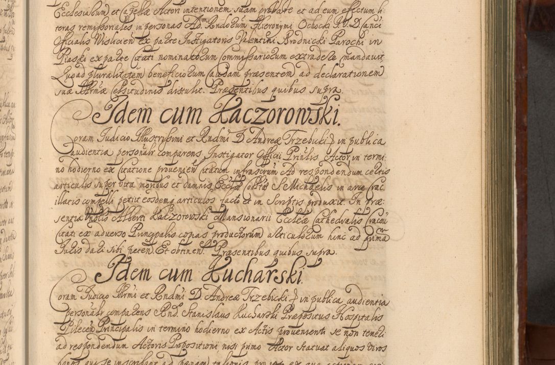 Zdjęcie nr 768 dla obiektu archiwalnego: Acta actorum episcopalium R. D. Andreae Trzebicki, episcopi Cracoviensis et ducis Severiae a die 26 Augusti anni 1661 ad annum 1666 inclusive. Volumen III.