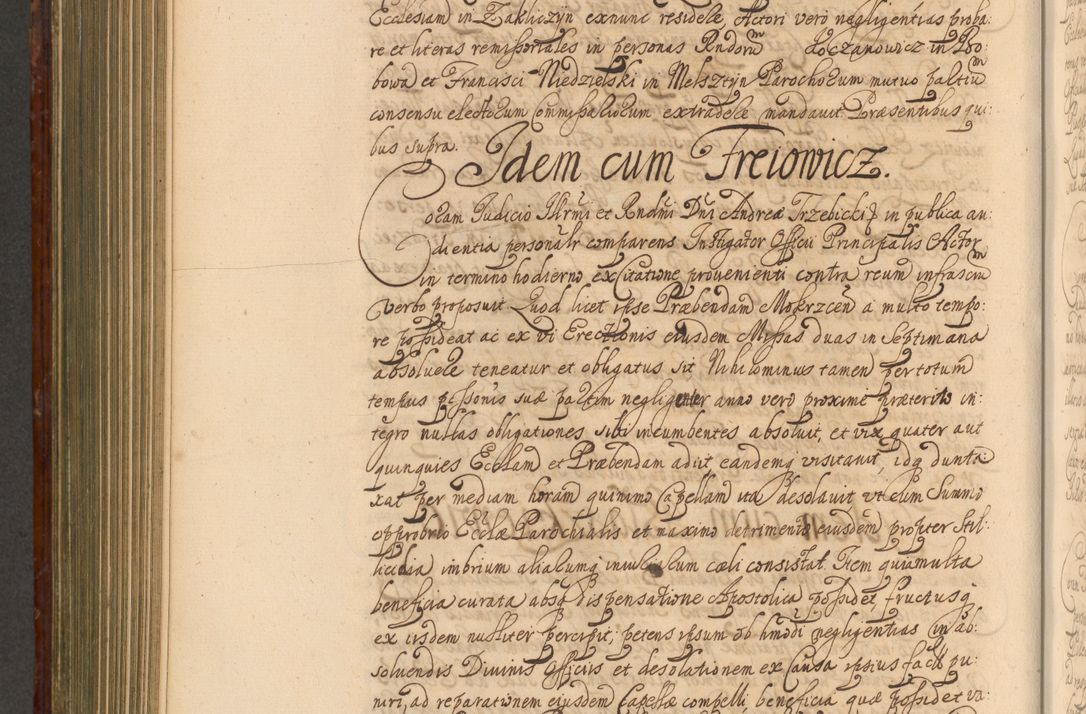 Zdjęcie nr 767 dla obiektu archiwalnego: Acta actorum episcopalium R. D. Andreae Trzebicki, episcopi Cracoviensis et ducis Severiae a die 26 Augusti anni 1661 ad annum 1666 inclusive. Volumen III.