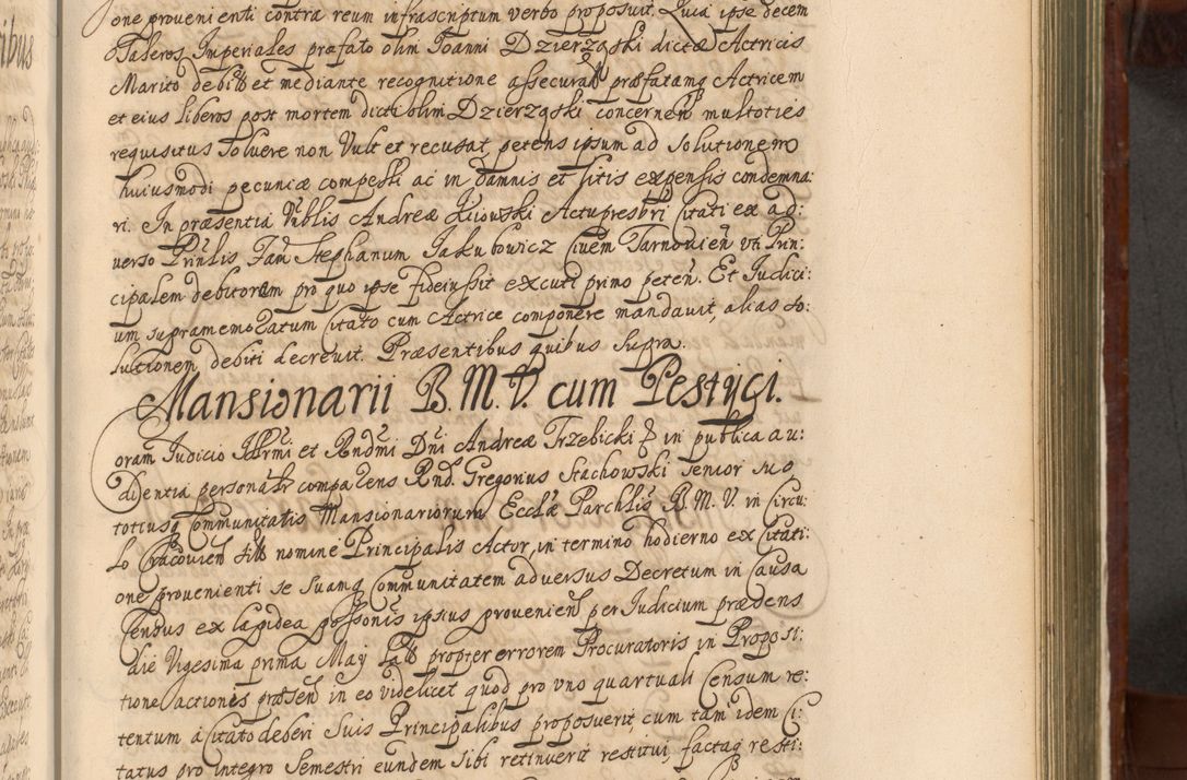 Zdjęcie nr 764 dla obiektu archiwalnego: Acta actorum episcopalium R. D. Andreae Trzebicki, episcopi Cracoviensis et ducis Severiae a die 26 Augusti anni 1661 ad annum 1666 inclusive. Volumen III.