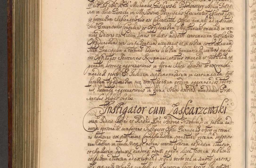 Zdjęcie nr 765 dla obiektu archiwalnego: Acta actorum episcopalium R. D. Andreae Trzebicki, episcopi Cracoviensis et ducis Severiae a die 26 Augusti anni 1661 ad annum 1666 inclusive. Volumen III.