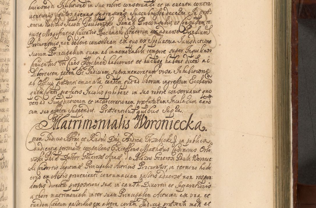 Zdjęcie nr 762 dla obiektu archiwalnego: Acta actorum episcopalium R. D. Andreae Trzebicki, episcopi Cracoviensis et ducis Severiae a die 26 Augusti anni 1661 ad annum 1666 inclusive. Volumen III.