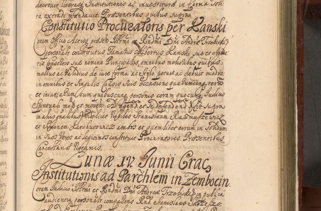 Zdjęcie nr 754 dla obiektu archiwalnego: Acta actorum episcopalium R. D. Andreae Trzebicki, episcopi Cracoviensis et ducis Severiae a die 26 Augusti anni 1661 ad annum 1666 inclusive. Volumen III.