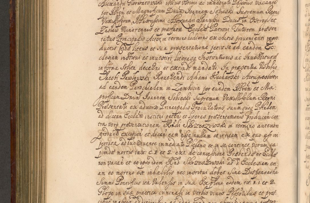 Zdjęcie nr 751 dla obiektu archiwalnego: Acta actorum episcopalium R. D. Andreae Trzebicki, episcopi Cracoviensis et ducis Severiae a die 26 Augusti anni 1661 ad annum 1666 inclusive. Volumen III.