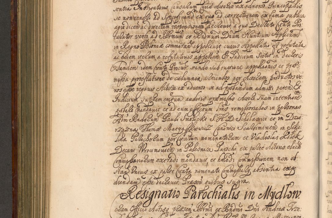 Zdjęcie nr 747 dla obiektu archiwalnego: Acta actorum episcopalium R. D. Andreae Trzebicki, episcopi Cracoviensis et ducis Severiae a die 26 Augusti anni 1661 ad annum 1666 inclusive. Volumen III.