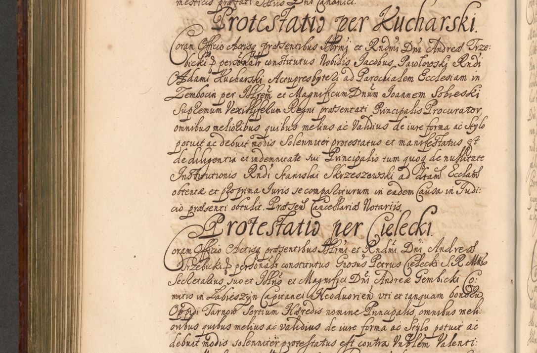 Zdjęcie nr 749 dla obiektu archiwalnego: Acta actorum episcopalium R. D. Andreae Trzebicki, episcopi Cracoviensis et ducis Severiae a die 26 Augusti anni 1661 ad annum 1666 inclusive. Volumen III.