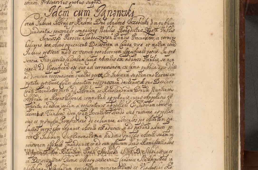 Zdjęcie nr 746 dla obiektu archiwalnego: Acta actorum episcopalium R. D. Andreae Trzebicki, episcopi Cracoviensis et ducis Severiae a die 26 Augusti anni 1661 ad annum 1666 inclusive. Volumen III.