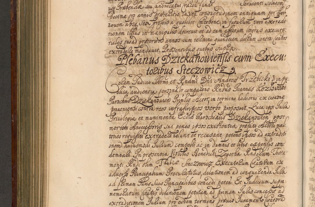 Zdjęcie nr 745 dla obiektu archiwalnego: Acta actorum episcopalium R. D. Andreae Trzebicki, episcopi Cracoviensis et ducis Severiae a die 26 Augusti anni 1661 ad annum 1666 inclusive. Volumen III.