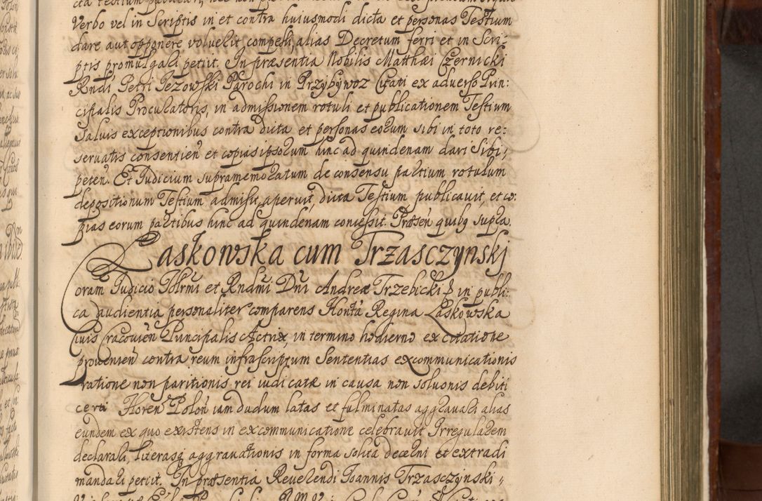 Zdjęcie nr 742 dla obiektu archiwalnego: Acta actorum episcopalium R. D. Andreae Trzebicki, episcopi Cracoviensis et ducis Severiae a die 26 Augusti anni 1661 ad annum 1666 inclusive. Volumen III.