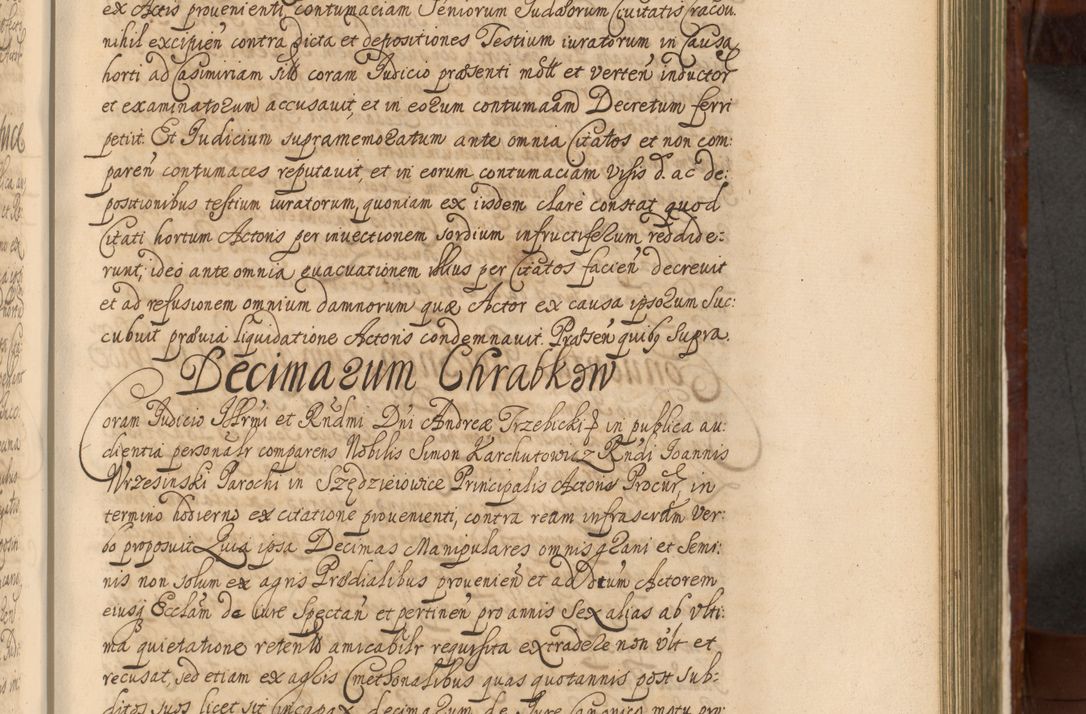 Zdjęcie nr 740 dla obiektu archiwalnego: Acta actorum episcopalium R. D. Andreae Trzebicki, episcopi Cracoviensis et ducis Severiae a die 26 Augusti anni 1661 ad annum 1666 inclusive. Volumen III.