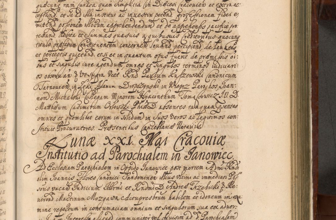 Zdjęcie nr 738 dla obiektu archiwalnego: Acta actorum episcopalium R. D. Andreae Trzebicki, episcopi Cracoviensis et ducis Severiae a die 26 Augusti anni 1661 ad annum 1666 inclusive. Volumen III.