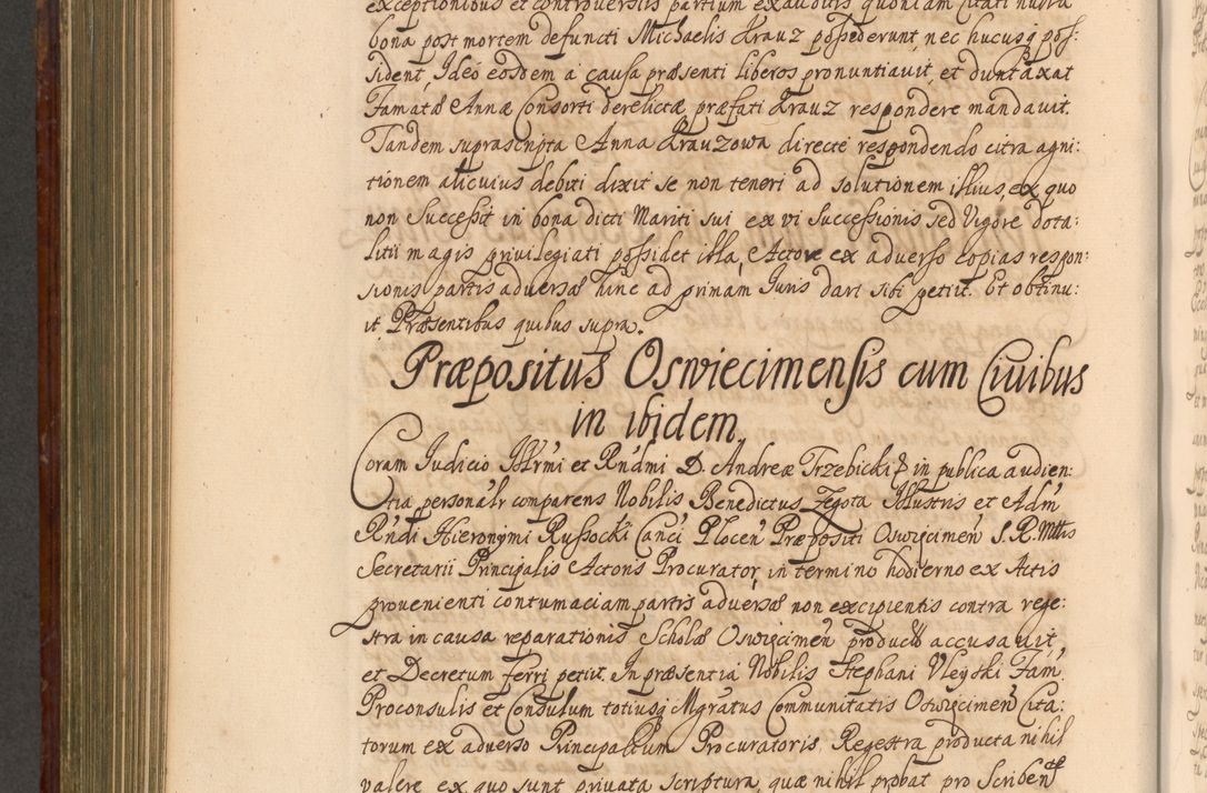 Zdjęcie nr 729 dla obiektu archiwalnego: Acta actorum episcopalium R. D. Andreae Trzebicki, episcopi Cracoviensis et ducis Severiae a die 26 Augusti anni 1661 ad annum 1666 inclusive. Volumen III.