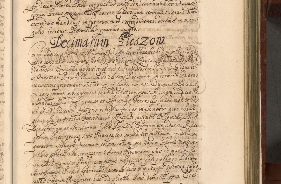 Zdjęcie nr 726 dla obiektu archiwalnego: Acta actorum episcopalium R. D. Andreae Trzebicki, episcopi Cracoviensis et ducis Severiae a die 26 Augusti anni 1661 ad annum 1666 inclusive. Volumen III.