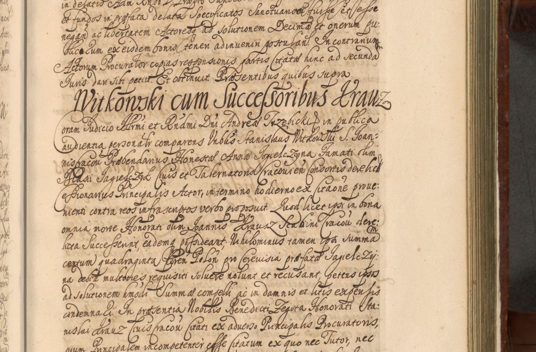 Zdjęcie nr 728 dla obiektu archiwalnego: Acta actorum episcopalium R. D. Andreae Trzebicki, episcopi Cracoviensis et ducis Severiae a die 26 Augusti anni 1661 ad annum 1666 inclusive. Volumen III.