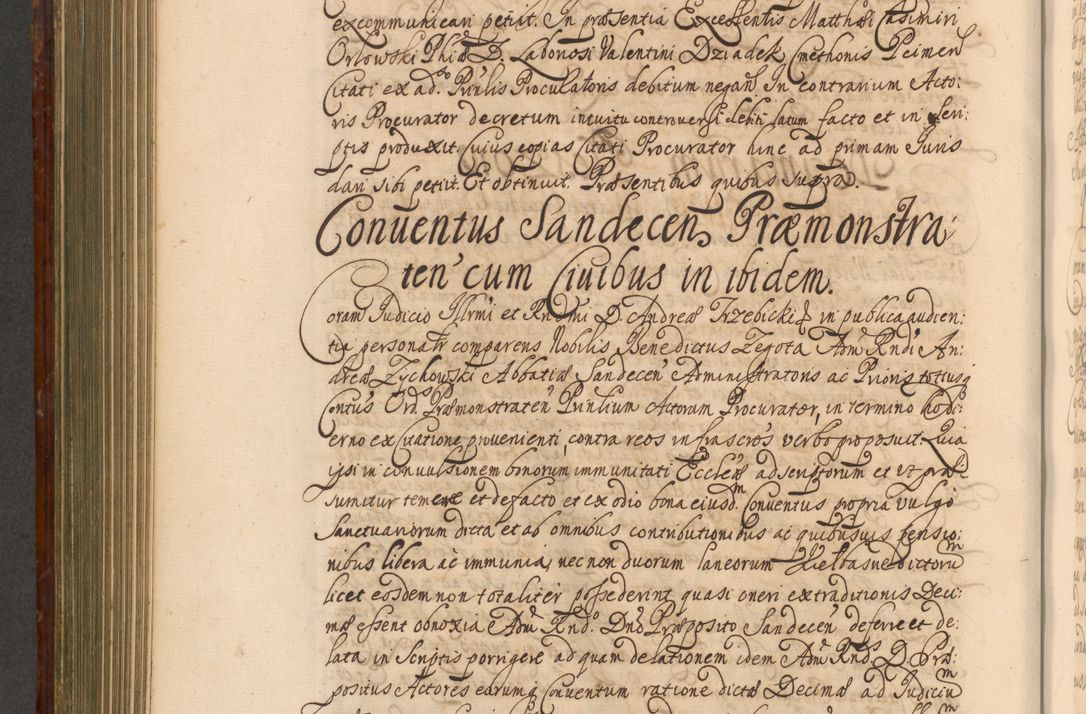 Zdjęcie nr 727 dla obiektu archiwalnego: Acta actorum episcopalium R. D. Andreae Trzebicki, episcopi Cracoviensis et ducis Severiae a die 26 Augusti anni 1661 ad annum 1666 inclusive. Volumen III.