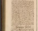 Zdjęcie nr 723 dla obiektu archiwalnego: Acta actorum episcopalium R. D. Andreae Trzebicki, episcopi Cracoviensis et ducis Severiae a die 26 Augusti anni 1661 ad annum 1666 inclusive. Volumen III.