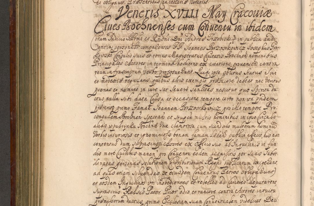 Zdjęcie nr 721 dla obiektu archiwalnego: Acta actorum episcopalium R. D. Andreae Trzebicki, episcopi Cracoviensis et ducis Severiae a die 26 Augusti anni 1661 ad annum 1666 inclusive. Volumen III.