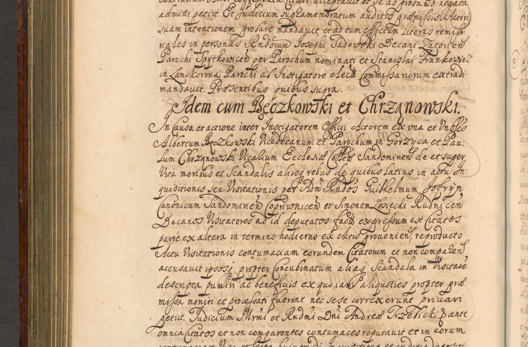 Zdjęcie nr 705 dla obiektu archiwalnego: Acta actorum episcopalium R. D. Andreae Trzebicki, episcopi Cracoviensis et ducis Severiae a die 26 Augusti anni 1661 ad annum 1666 inclusive. Volumen III.