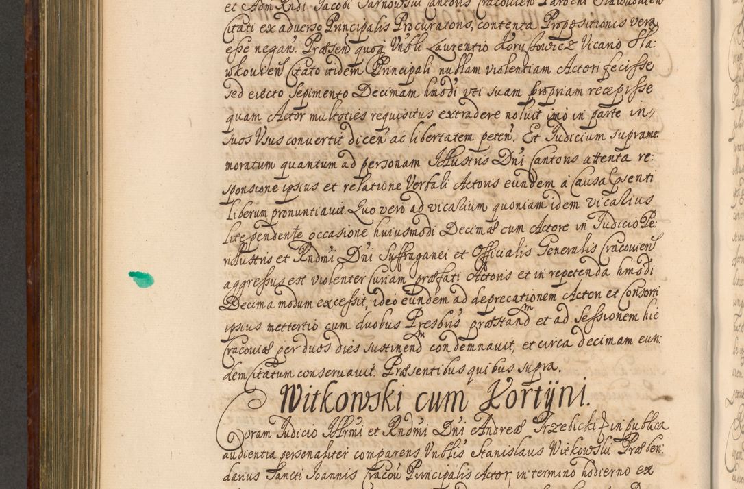 Zdjęcie nr 701 dla obiektu archiwalnego: Acta actorum episcopalium R. D. Andreae Trzebicki, episcopi Cracoviensis et ducis Severiae a die 26 Augusti anni 1661 ad annum 1666 inclusive. Volumen III.