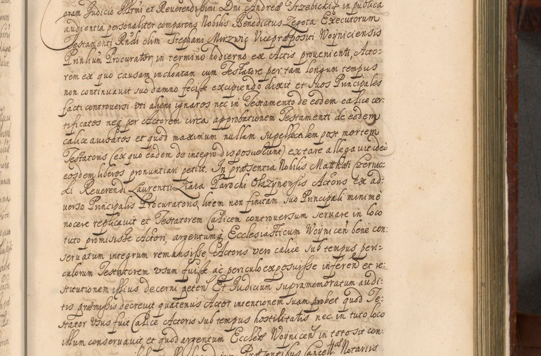 Zdjęcie nr 698 dla obiektu archiwalnego: Acta actorum episcopalium R. D. Andreae Trzebicki, episcopi Cracoviensis et ducis Severiae a die 26 Augusti anni 1661 ad annum 1666 inclusive. Volumen III.