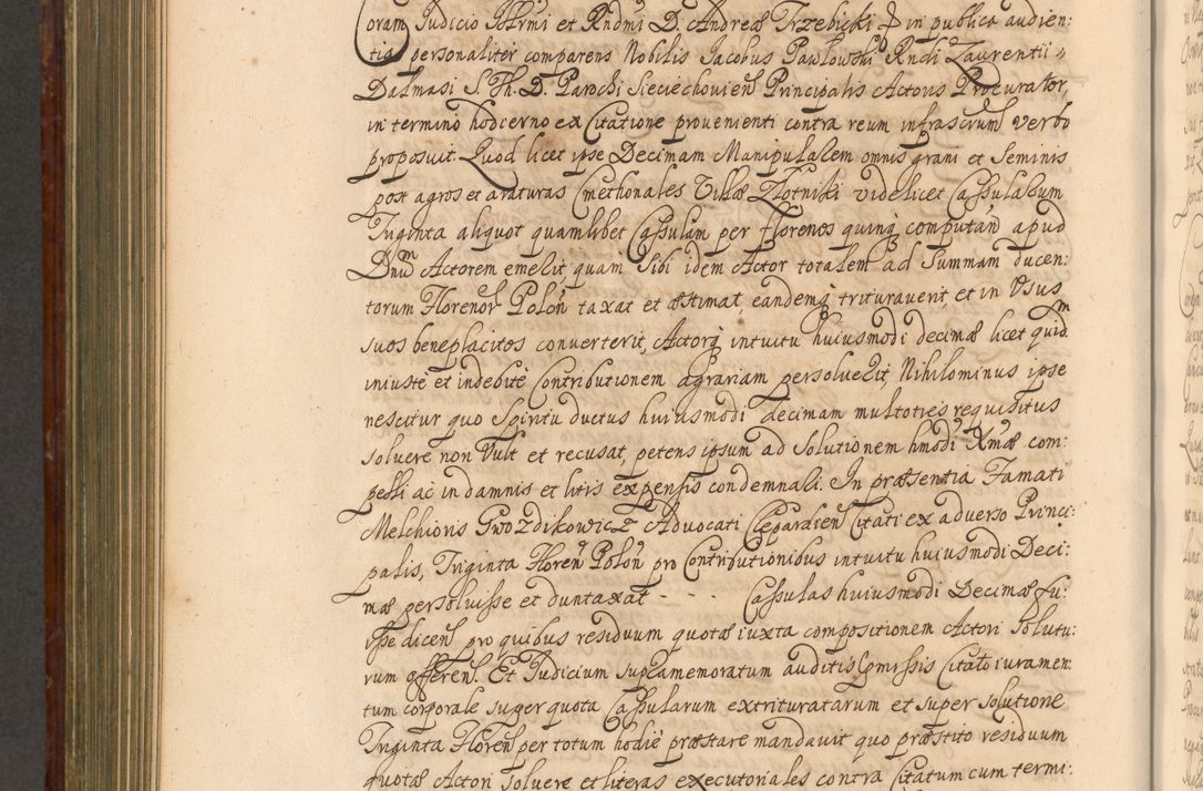 Zdjęcie nr 695 dla obiektu archiwalnego: Acta actorum episcopalium R. D. Andreae Trzebicki, episcopi Cracoviensis et ducis Severiae a die 26 Augusti anni 1661 ad annum 1666 inclusive. Volumen III.