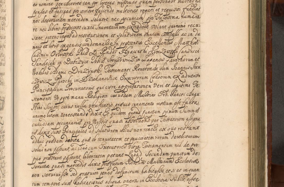 Zdjęcie nr 694 dla obiektu archiwalnego: Acta actorum episcopalium R. D. Andreae Trzebicki, episcopi Cracoviensis et ducis Severiae a die 26 Augusti anni 1661 ad annum 1666 inclusive. Volumen III.