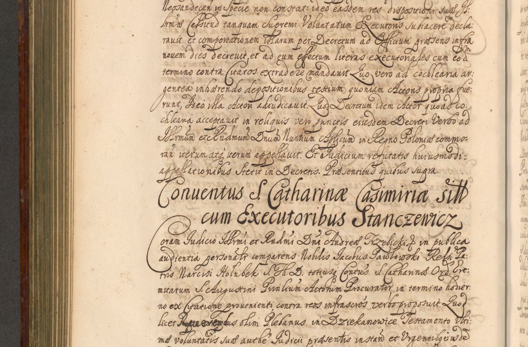 Zdjęcie nr 693 dla obiektu archiwalnego: Acta actorum episcopalium R. D. Andreae Trzebicki, episcopi Cracoviensis et ducis Severiae a die 26 Augusti anni 1661 ad annum 1666 inclusive. Volumen III.