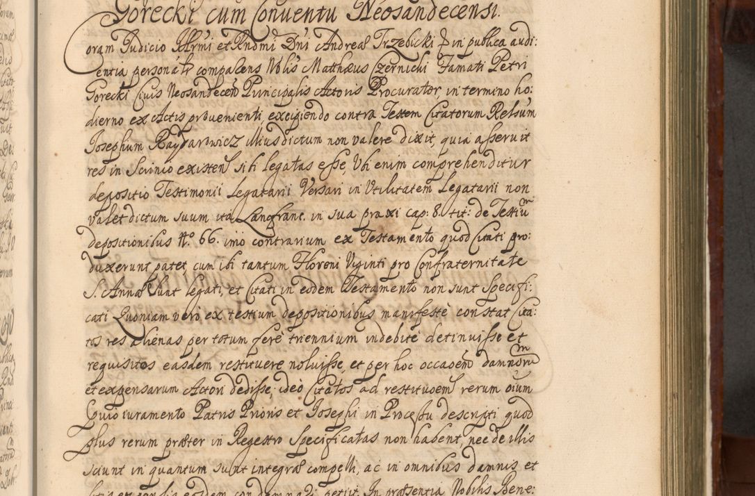 Zdjęcie nr 692 dla obiektu archiwalnego: Acta actorum episcopalium R. D. Andreae Trzebicki, episcopi Cracoviensis et ducis Severiae a die 26 Augusti anni 1661 ad annum 1666 inclusive. Volumen III.