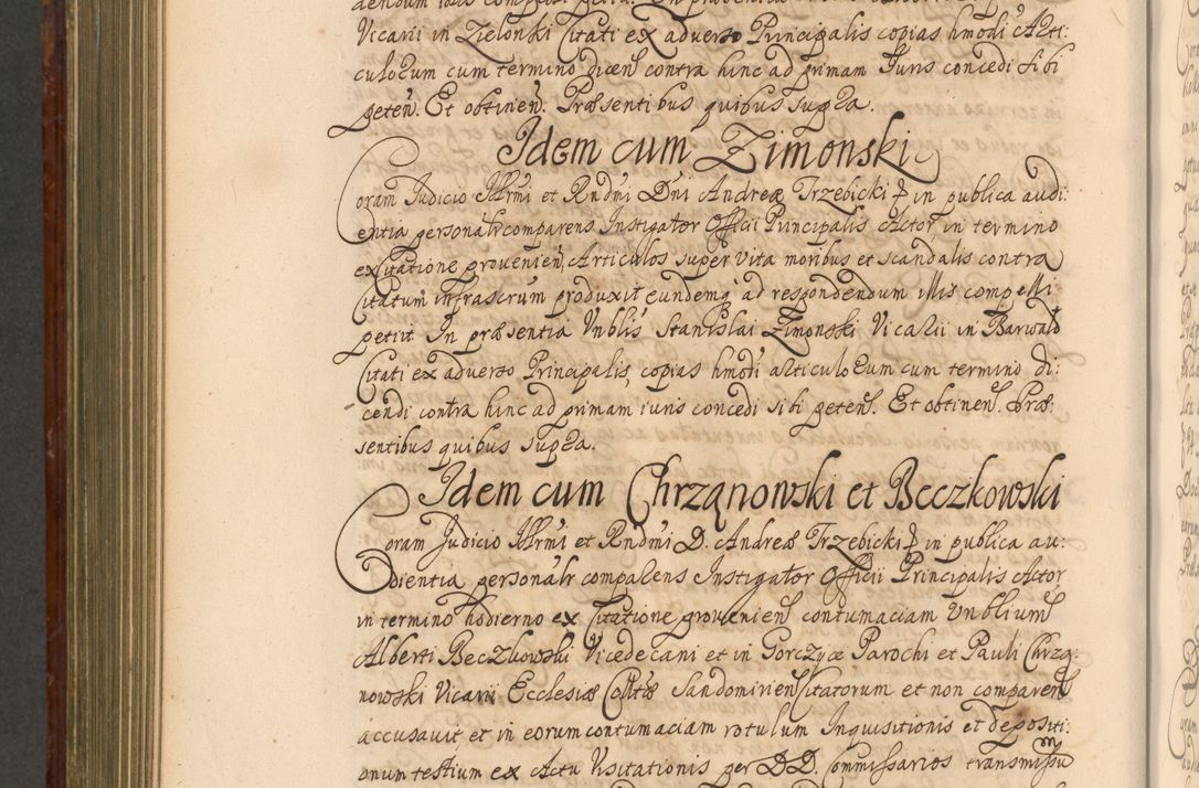 Zdjęcie nr 689 dla obiektu archiwalnego: Acta actorum episcopalium R. D. Andreae Trzebicki, episcopi Cracoviensis et ducis Severiae a die 26 Augusti anni 1661 ad annum 1666 inclusive. Volumen III.