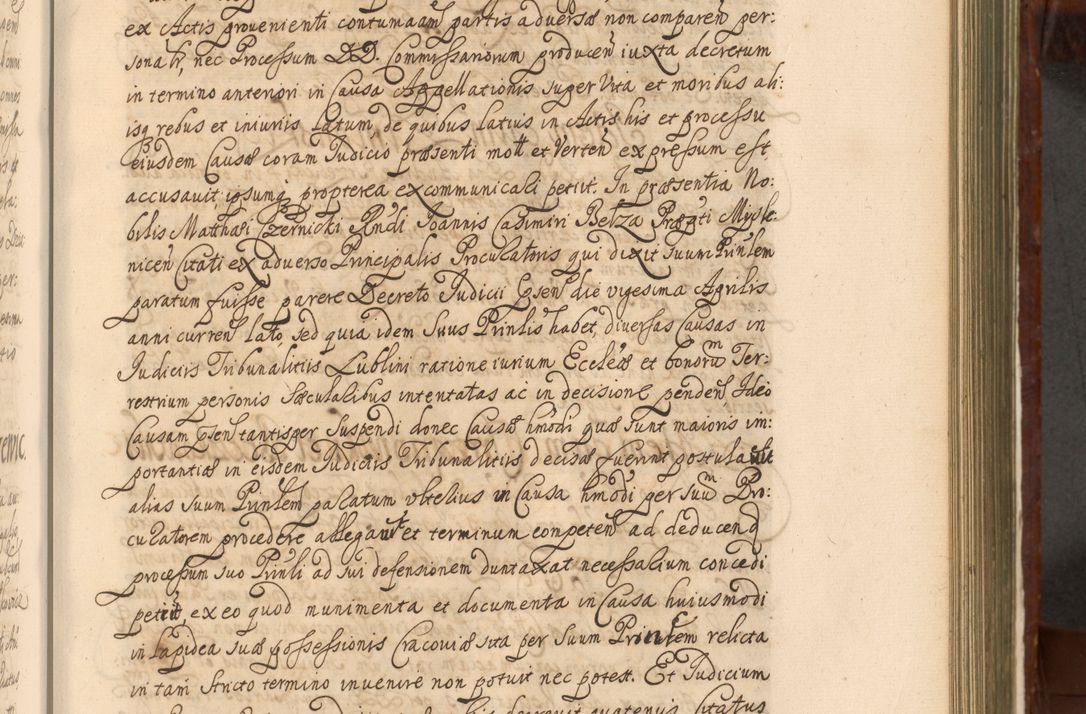 Zdjęcie nr 688 dla obiektu archiwalnego: Acta actorum episcopalium R. D. Andreae Trzebicki, episcopi Cracoviensis et ducis Severiae a die 26 Augusti anni 1661 ad annum 1666 inclusive. Volumen III.