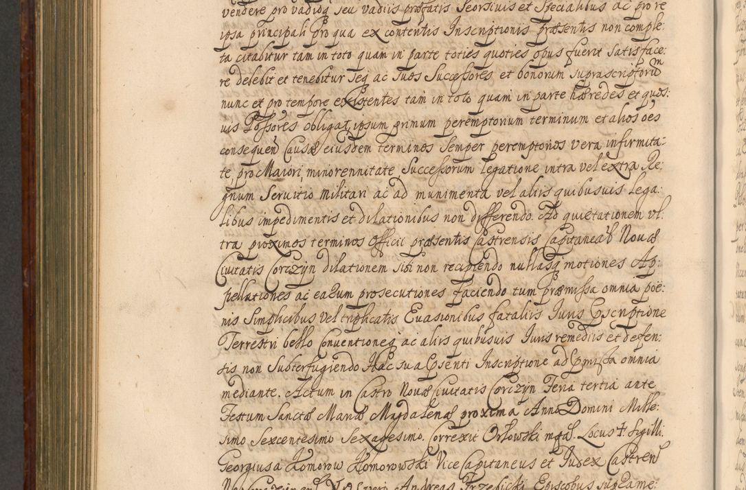 Zdjęcie nr 685 dla obiektu archiwalnego: Acta actorum episcopalium R. D. Andreae Trzebicki, episcopi Cracoviensis et ducis Severiae a die 26 Augusti anni 1661 ad annum 1666 inclusive. Volumen III.