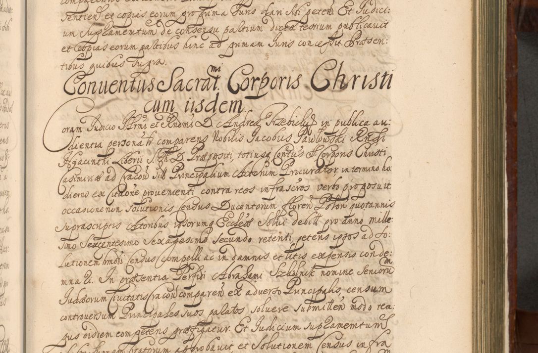 Zdjęcie nr 672 dla obiektu archiwalnego: Acta actorum episcopalium R. D. Andreae Trzebicki, episcopi Cracoviensis et ducis Severiae a die 26 Augusti anni 1661 ad annum 1666 inclusive. Volumen III.