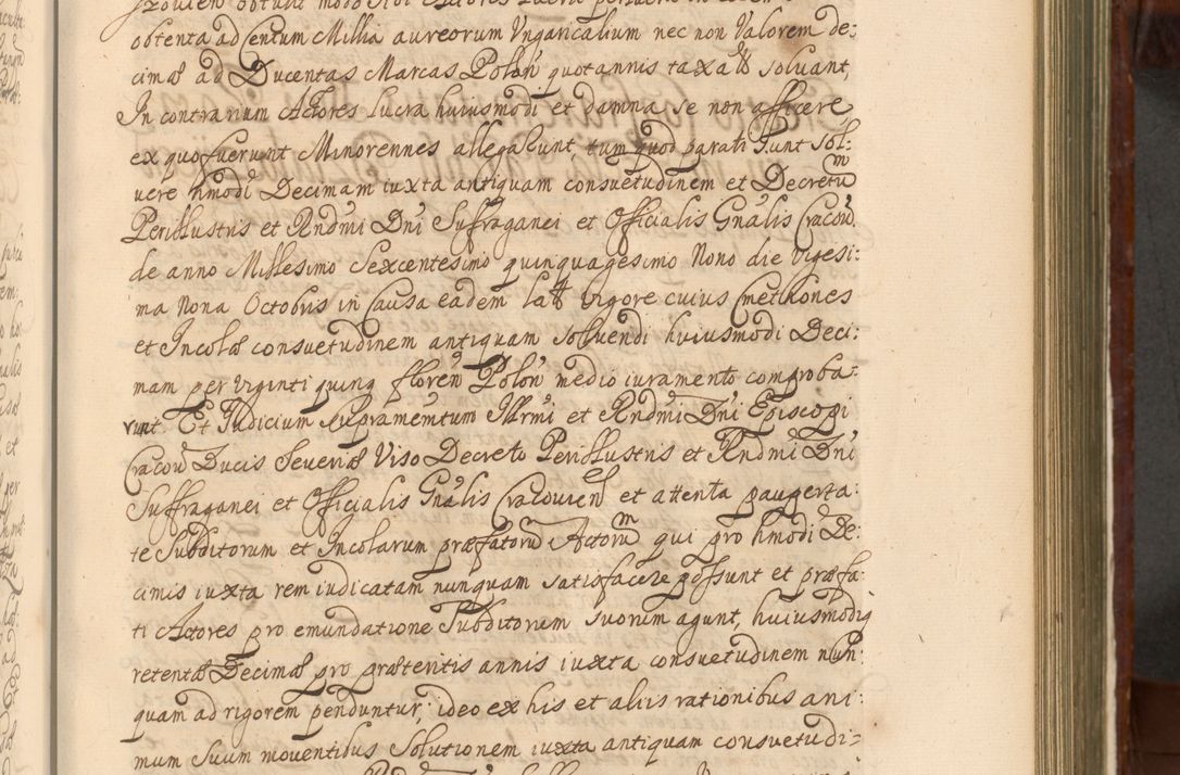 Zdjęcie nr 674 dla obiektu archiwalnego: Acta actorum episcopalium R. D. Andreae Trzebicki, episcopi Cracoviensis et ducis Severiae a die 26 Augusti anni 1661 ad annum 1666 inclusive. Volumen III.