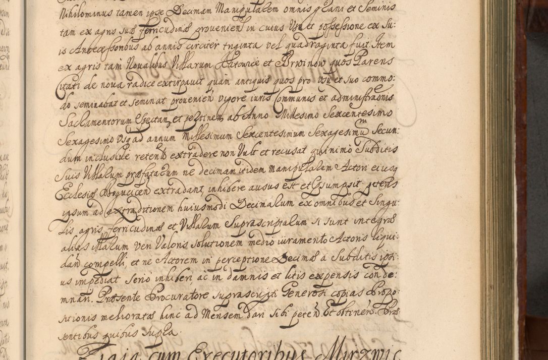 Zdjęcie nr 670 dla obiektu archiwalnego: Acta actorum episcopalium R. D. Andreae Trzebicki, episcopi Cracoviensis et ducis Severiae a die 26 Augusti anni 1661 ad annum 1666 inclusive. Volumen III.