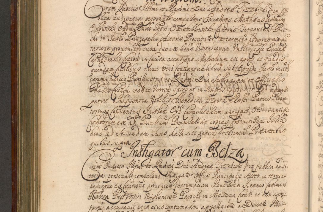 Zdjęcie nr 665 dla obiektu archiwalnego: Acta actorum episcopalium R. D. Andreae Trzebicki, episcopi Cracoviensis et ducis Severiae a die 26 Augusti anni 1661 ad annum 1666 inclusive. Volumen III.